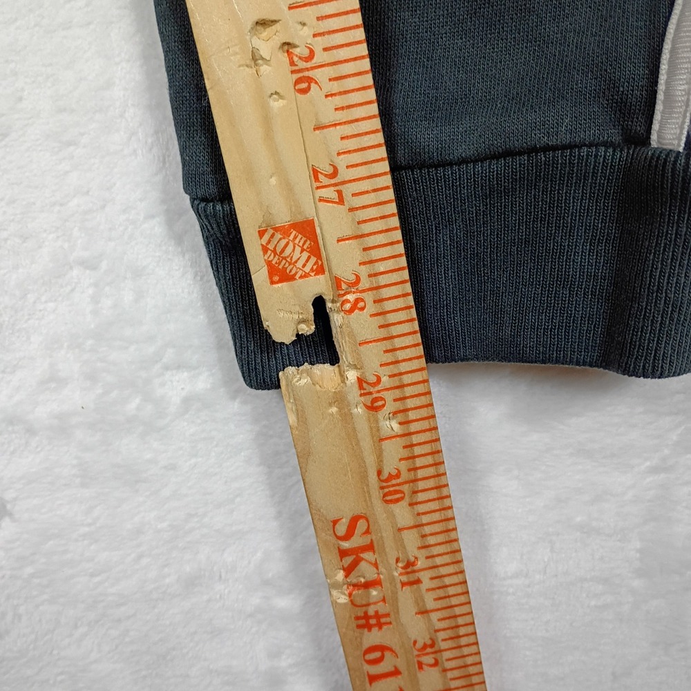 Adidas Boys XL 18/20‎ Black 3-Stripe Fleece Jogger Track Pants White Logo - Picture 5 of 6